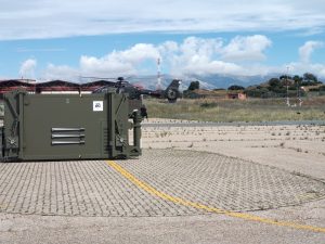 Mat télescopique pneumatique militaire