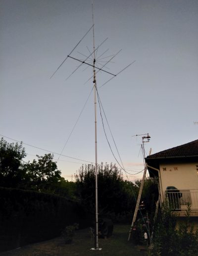 Mat Télescopique antenne radio émettrice